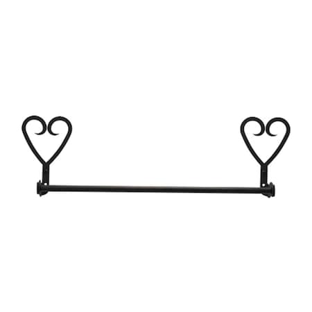Daphnes Dinnette Large Heart Towel Bar DA4144570
